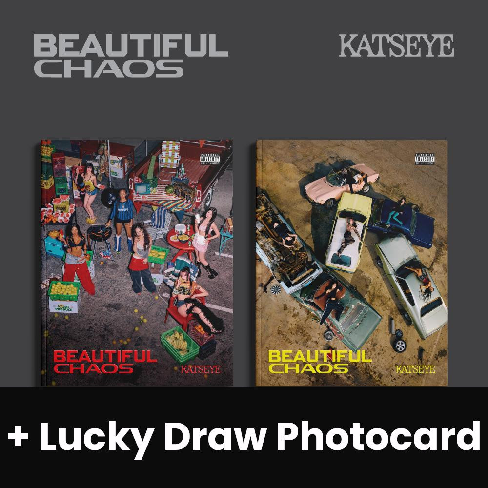 KATSEYE - BEAUTIFUL CHAOS + Lucky Draw Soundwave Photocard