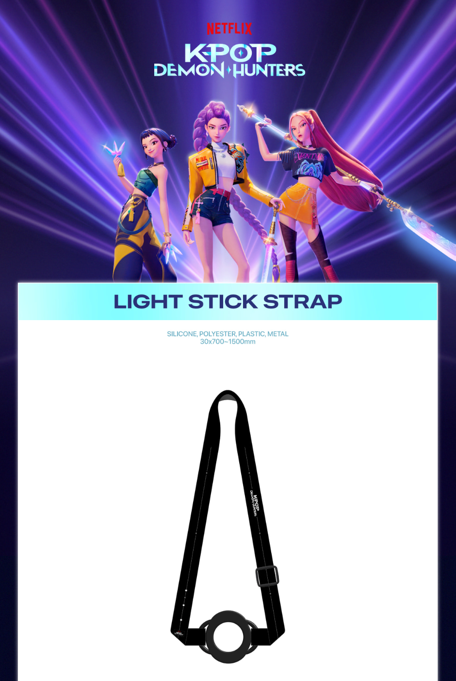 KPOP DEMON HUNTERS - OFFICIAL LIGHT STICK MD