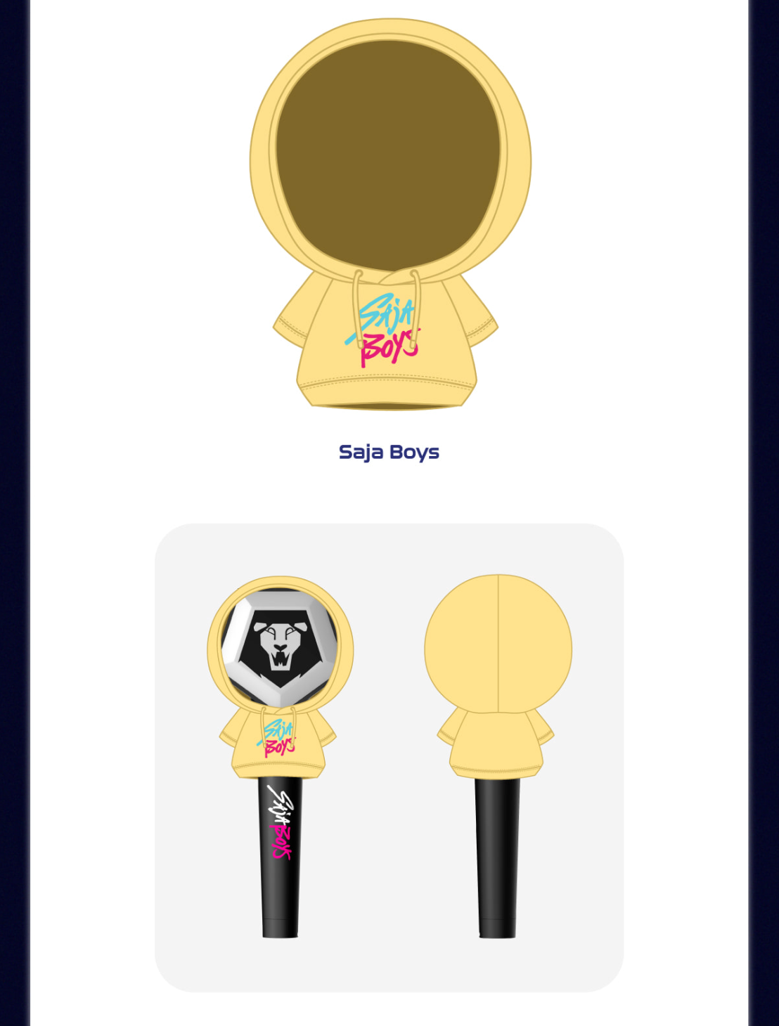 KPOP DEMON HUNTERS - OFFICIAL LIGHT STICK MD