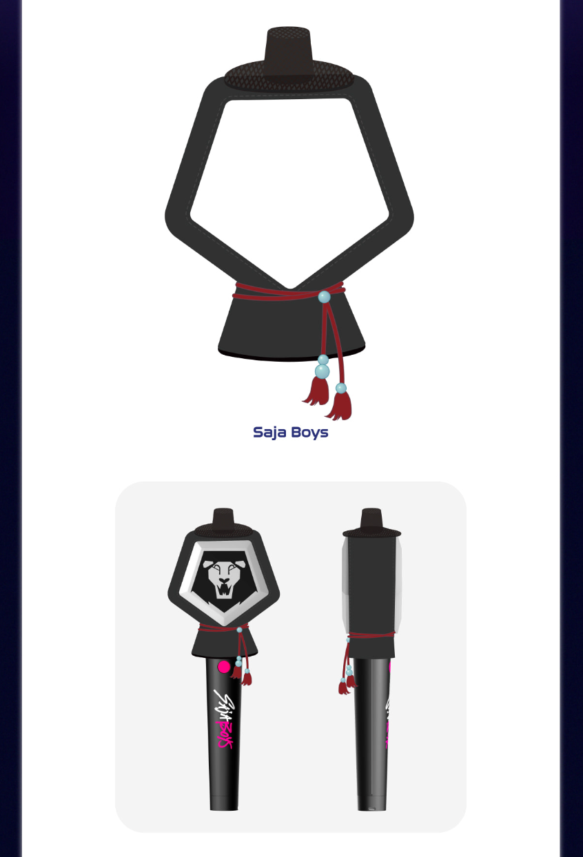 KPOP DEMON HUNTERS - OFFICIAL LIGHT STICK MD