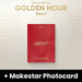 ATEEZ - GOLDEN HOUR : PART 1 (10TH MINI ALBUM) POCA ALBUM + Makestar Photocard Nolae