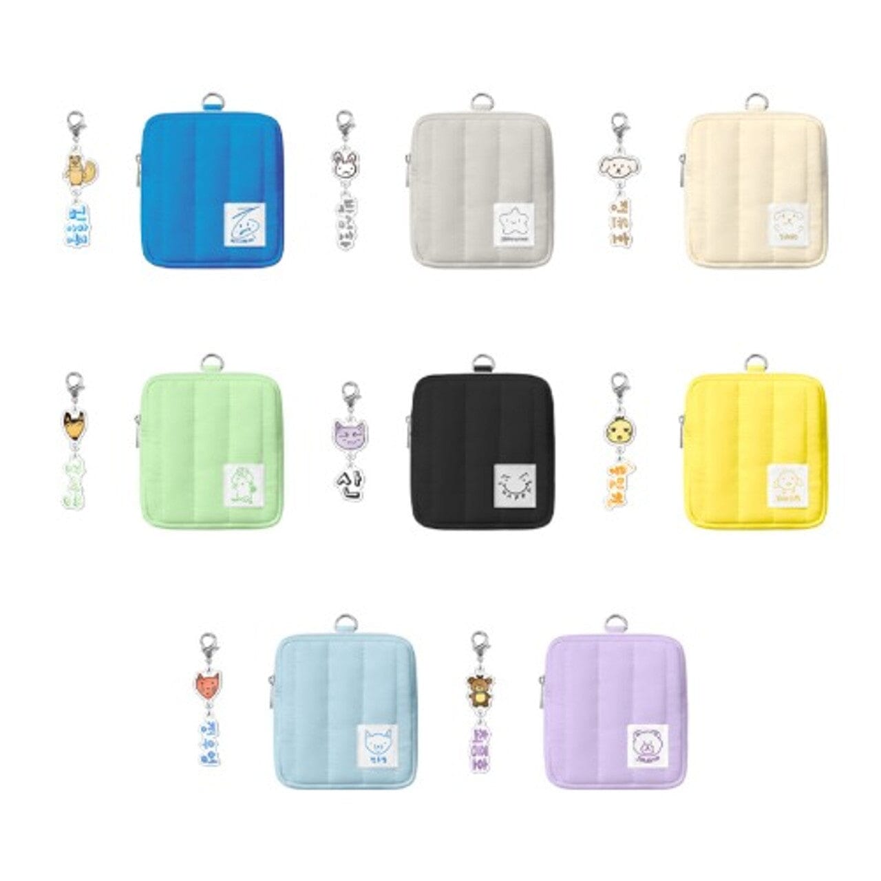 ATEEZ - KEYRING MINI POUCH ('2025 ATEEZ WORLD TOUR' MD)