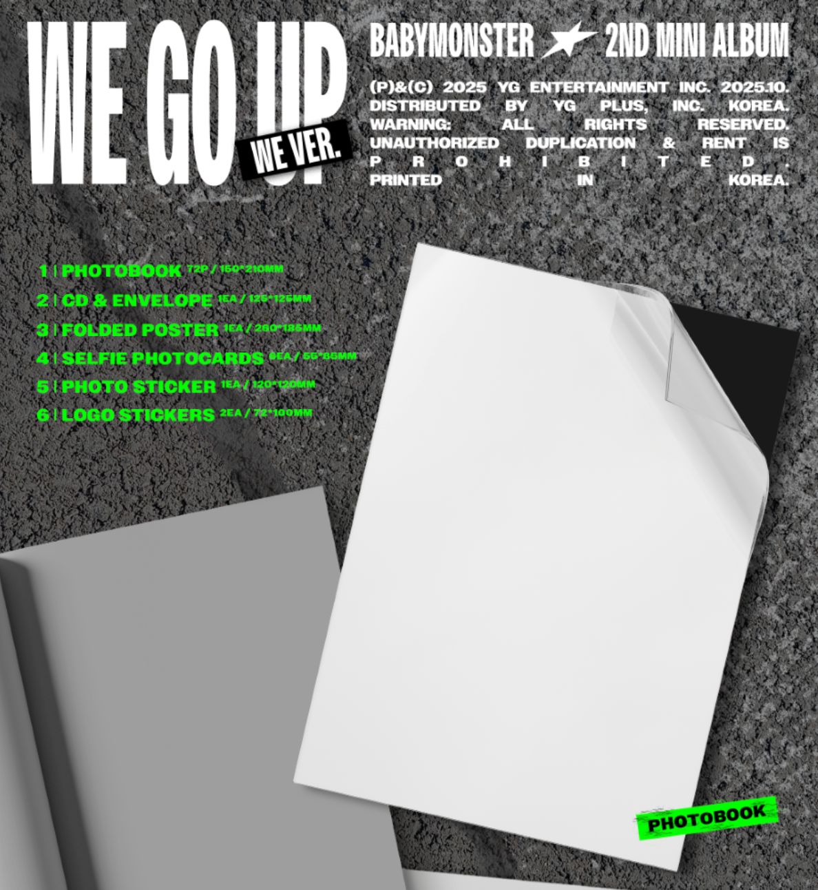 BABYMONSTER - WE GO UP Nolae
