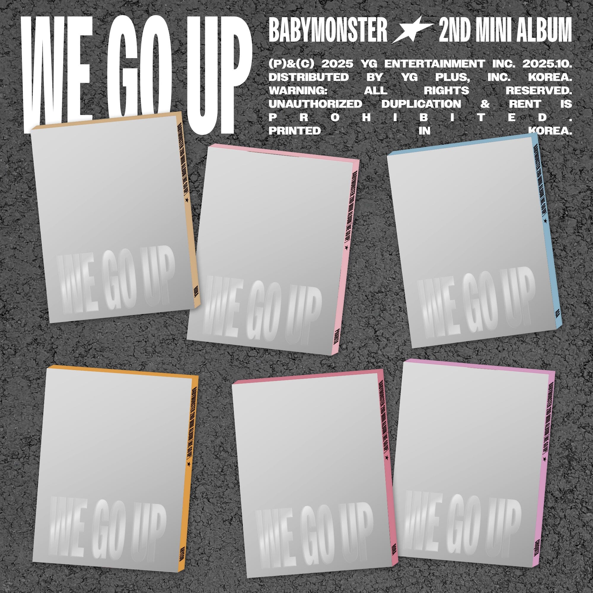 BABYMONSTER - WE GO UP (PATTERN VER.) Nolae