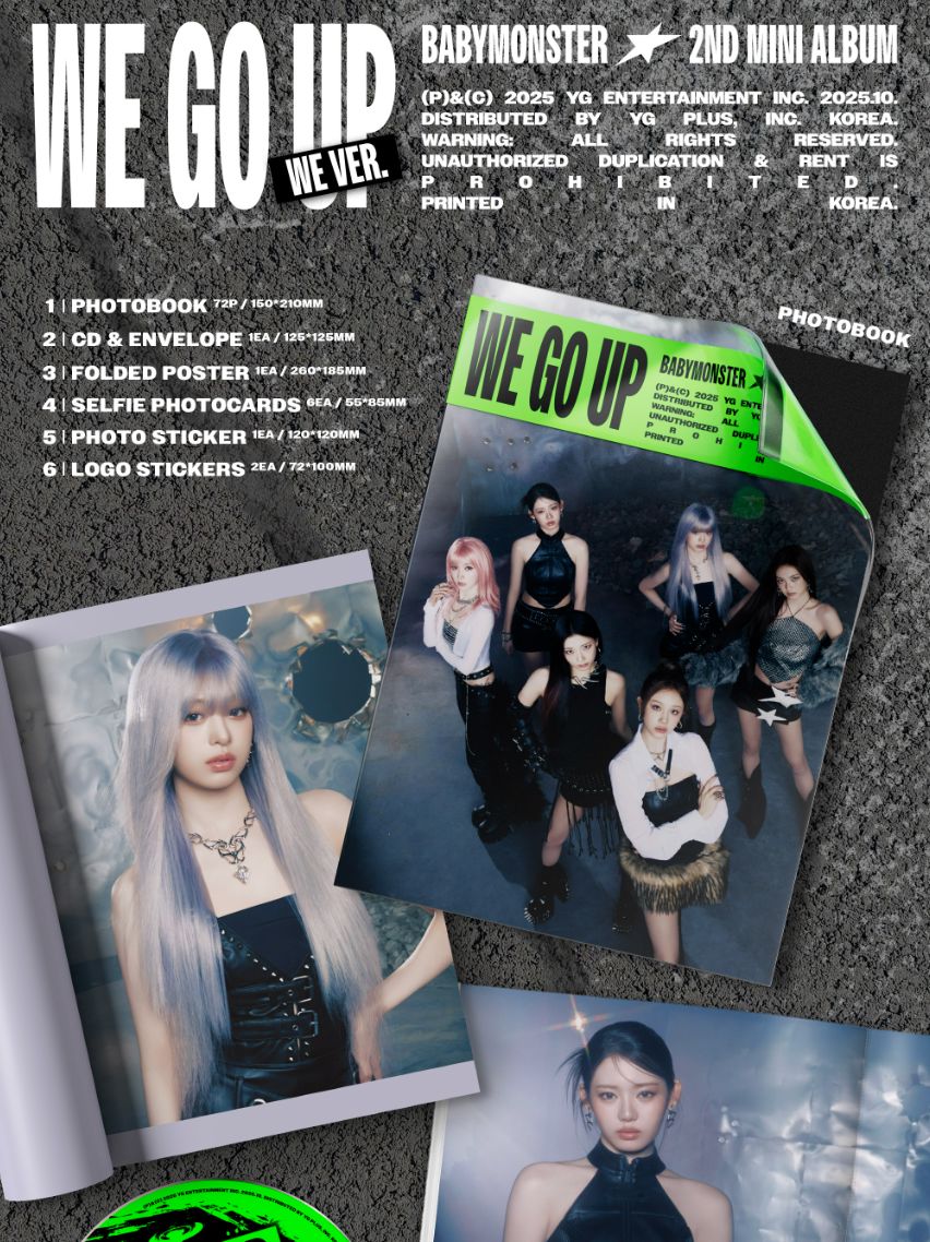 BABYMONSTER - WE GO UP + Weverse Gift Nolae