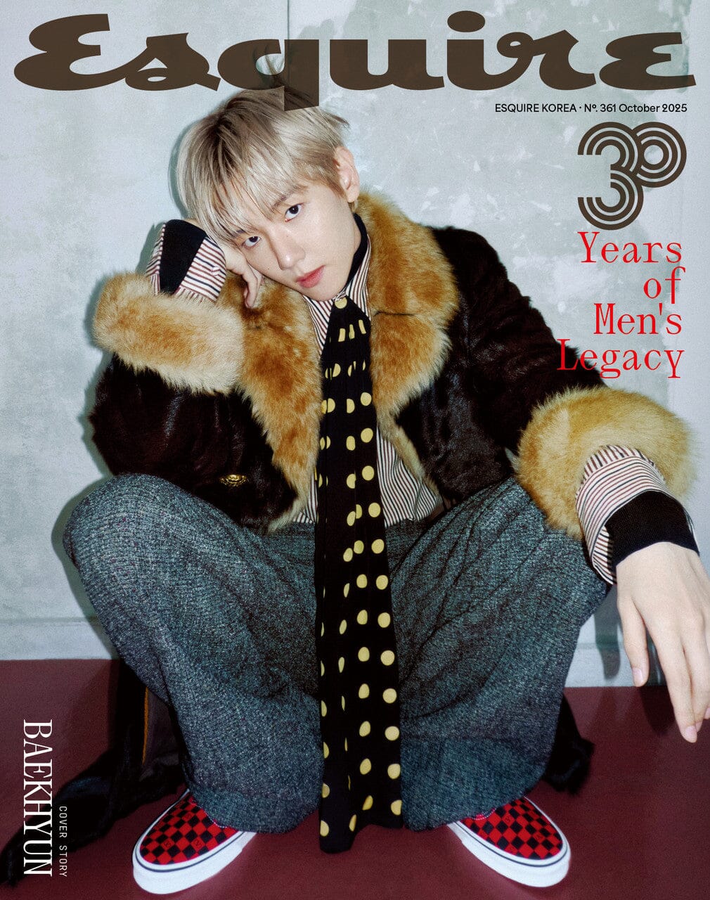 BAEKHYUN (EXO) & JUNGWOO (NCT) & NMIXX - ESQUIRE (OCTOBER 2025) Nolae