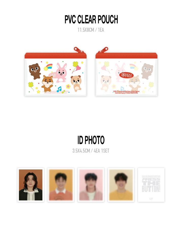 DAY6 - 2026 SEASON'S GREETINGS (PRESS THE BUTTON) + Special Photocard Set Nolae
