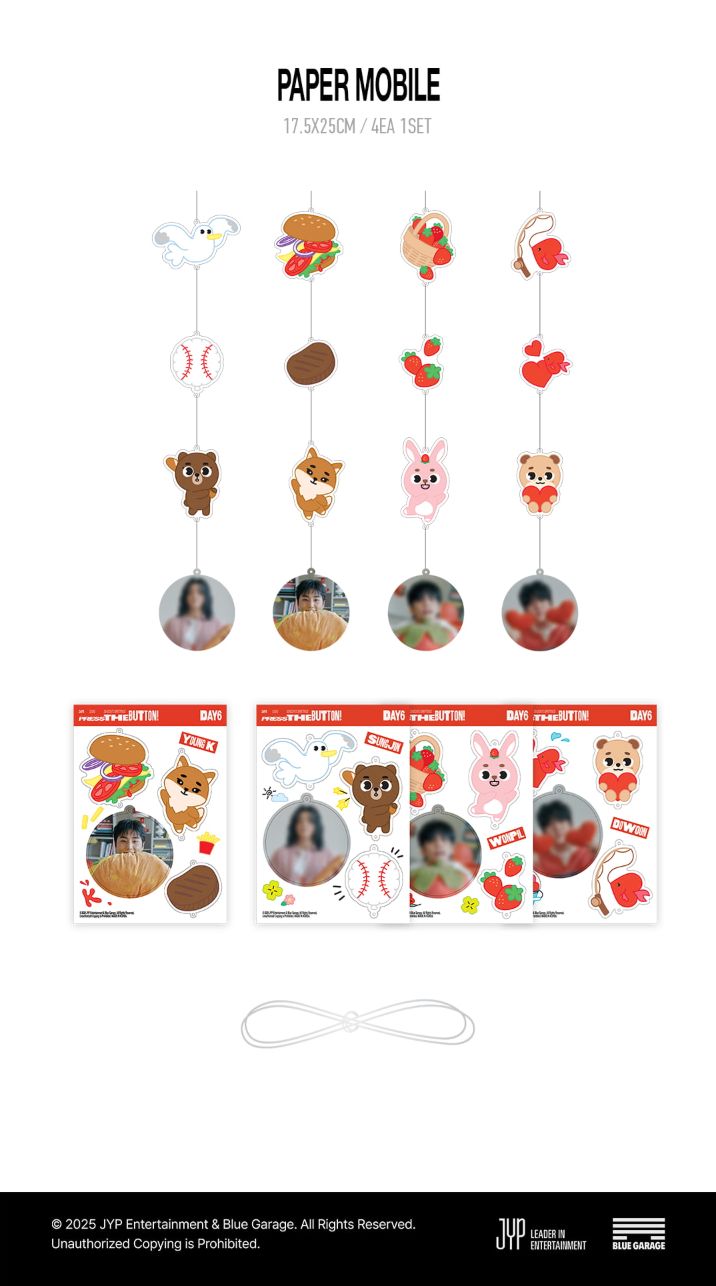 DAY6 - 2026 SEASON'S GREETINGS (PRESS THE BUTTON) + Special Photocard Set Nolae