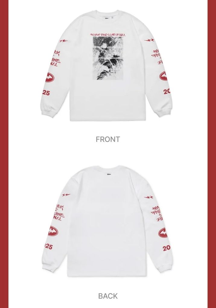 ENHYPEN - T-SHIRTS & HOODIE (WALK THE LINE : FINAL WORLD TOUR OFFICIAL MD) Nolae