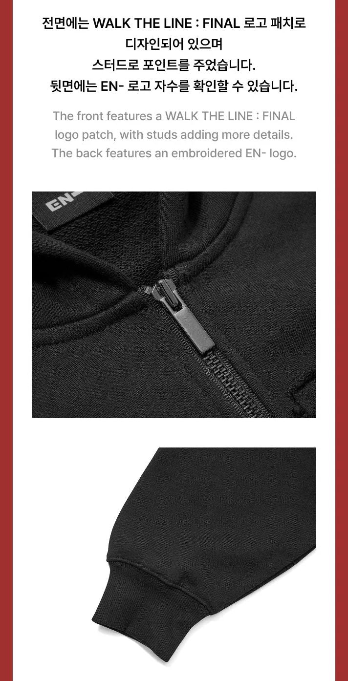 ENHYPEN - T-SHIRTS & HOODIE (WALK THE LINE : FINAL WORLD TOUR OFFICIAL MD) Nolae