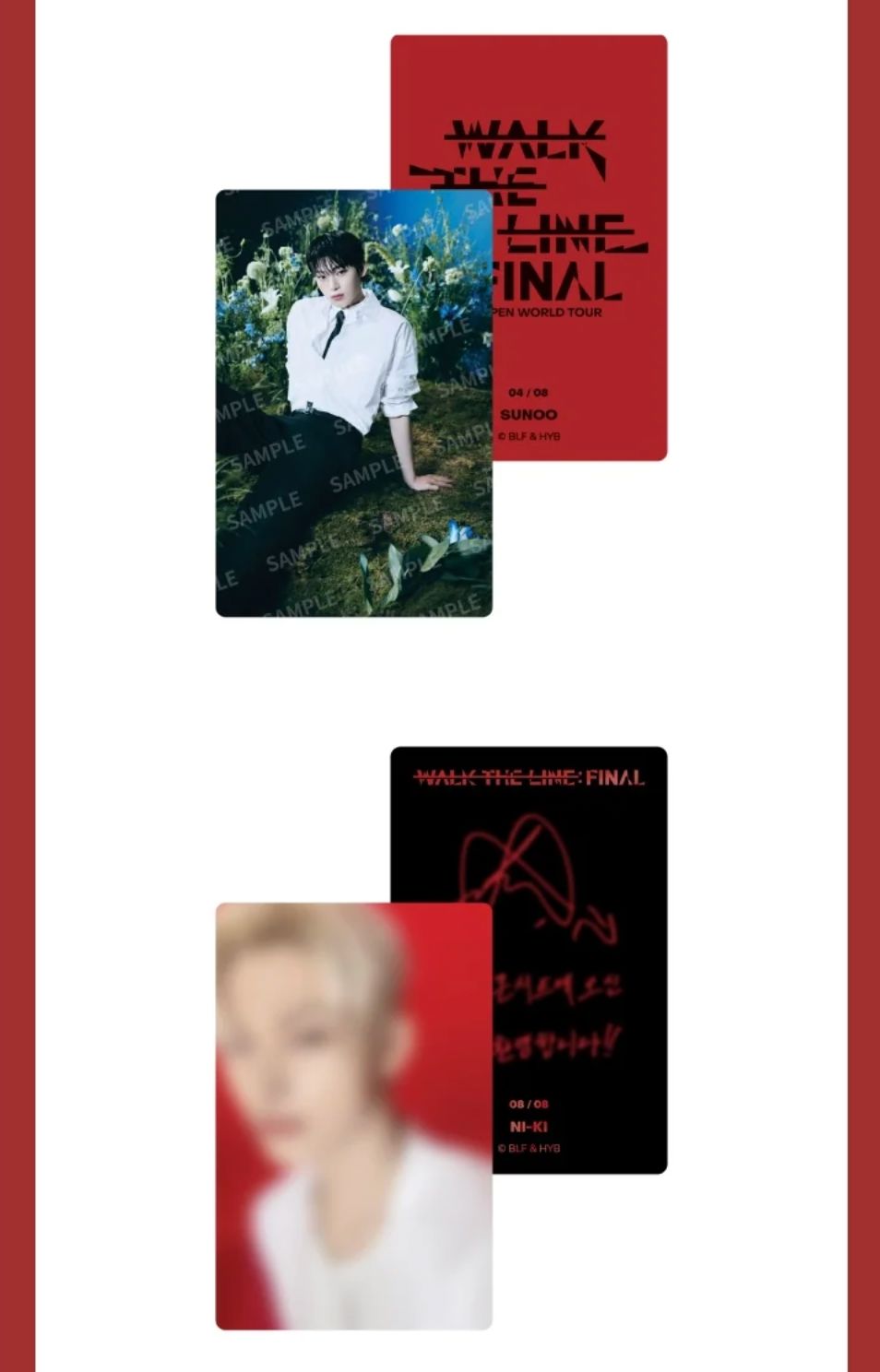 ENHYPEN - WALK THE LINE : FINAL WORLD TOUR OFFICIAL MD Nolae