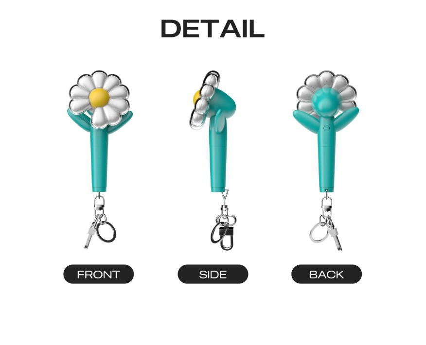 G-DRAGON (BIGBANG) - OFFICIAL MINI LIGHT KEYRING (MINT) Nolae