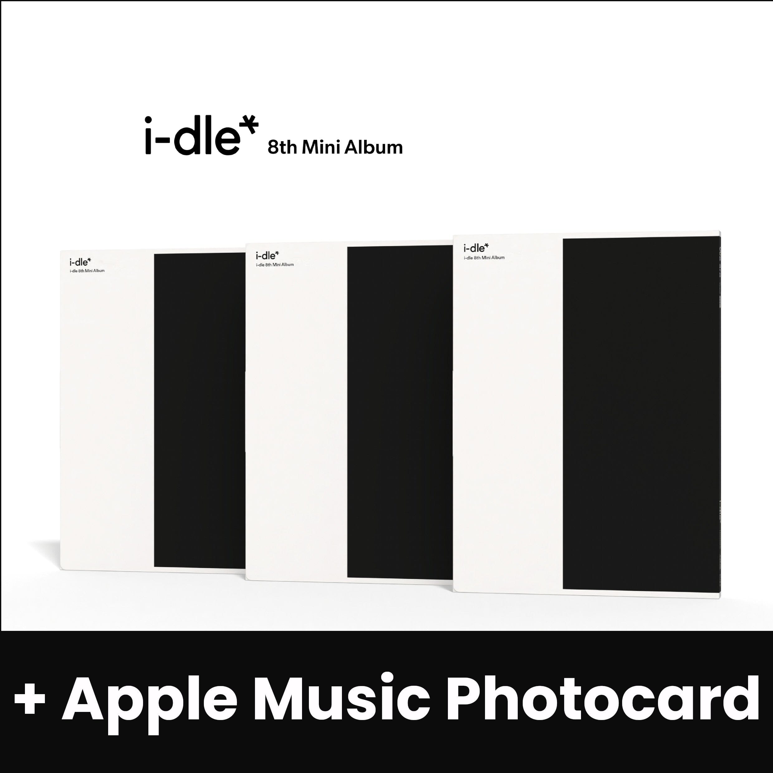 I-DLE - 8TH MINI ALBUM + Apple Music Photocard Nolae