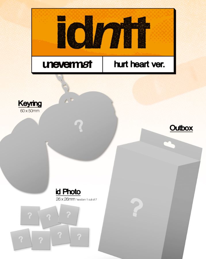 IDNTT - UNEVERMET (HURT HEART VER.) (LIMITED EDITION) Nolae