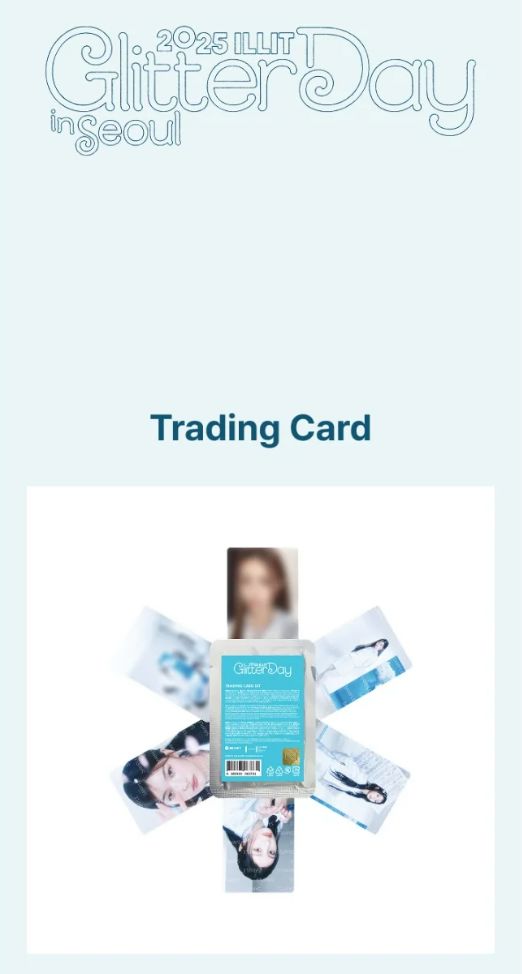 ILLIT - TRADING CARD ('2025 GLITTER DAY IN SEOUL' OFFICIAL MD) Nolae
