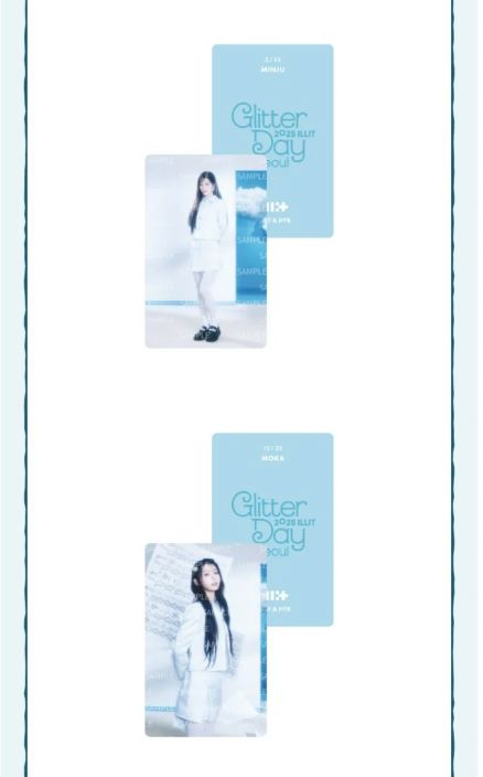 ILLIT - TRADING CARD ('2025 GLITTER DAY IN SEOUL' OFFICIAL MD) Nolae