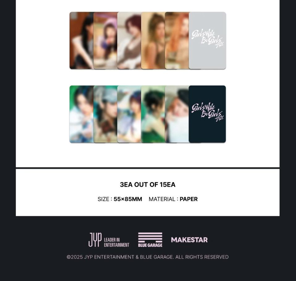 ITZY - TRADING CARD (GIRLS WILL BE GIRLS) Nolae