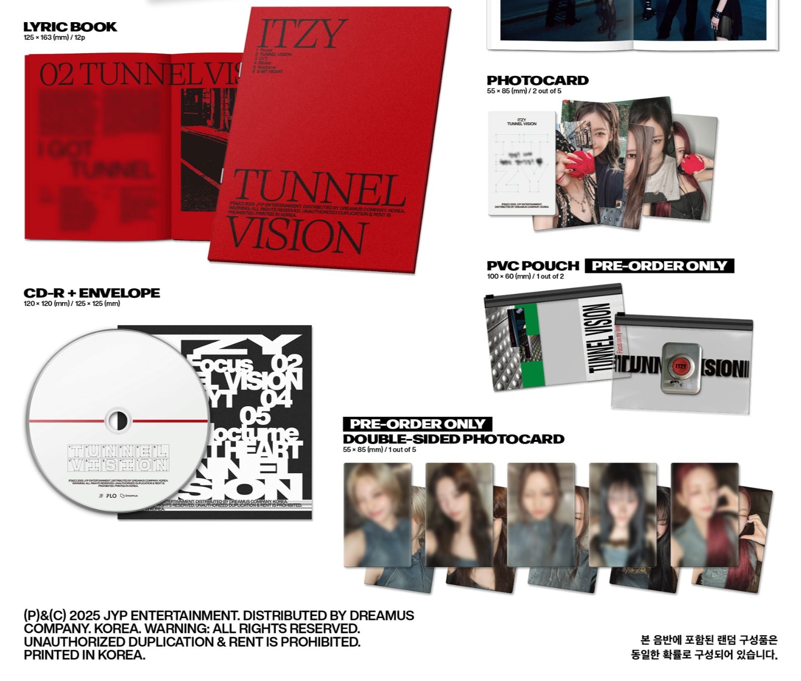 ITZY - TUNNEL VISION (BOX VER.) Nolae