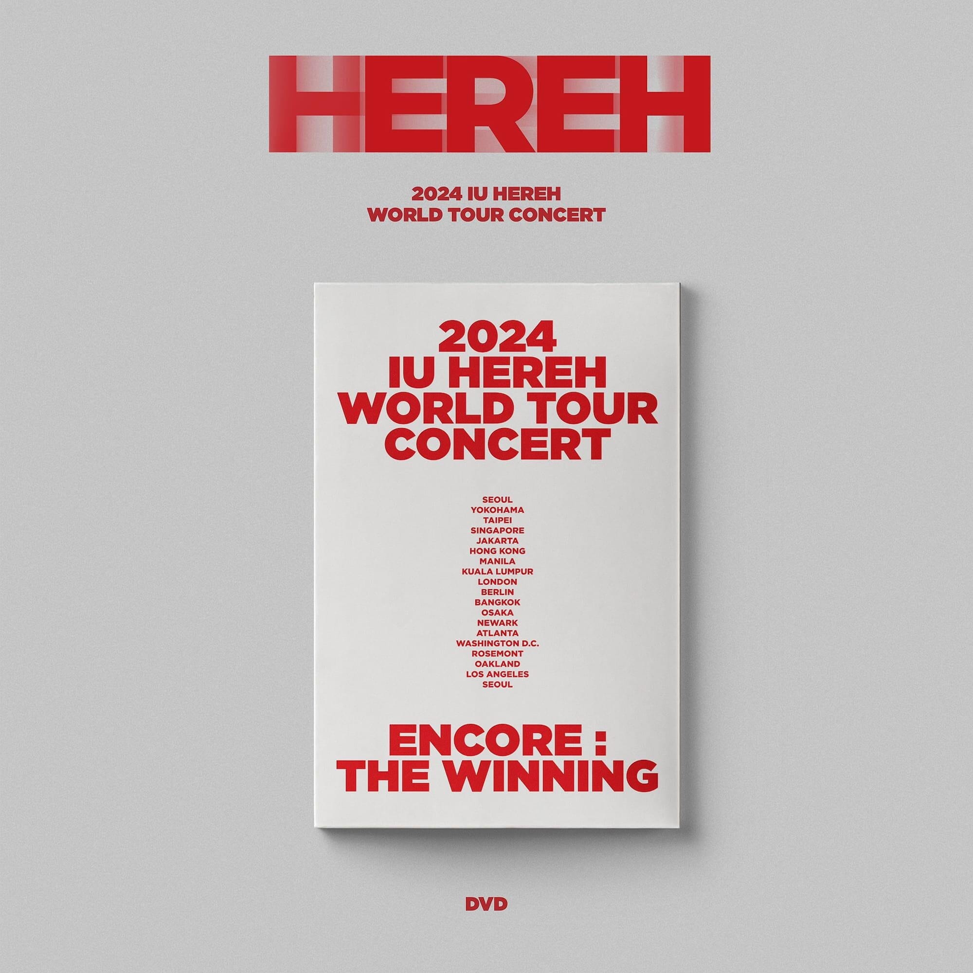 IU - 2024 HEREH WORLD TOUR CONCERT (BLU-RAY & DVD) Nolae
