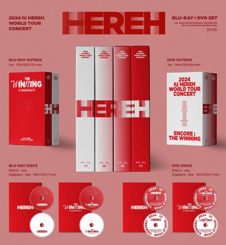 IU - 2024 HEREH WORLD TOUR CONCERT (BLU-RAY & DVD) Nolae