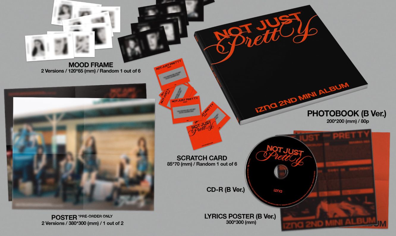 IZNA - NOT JUST PRETTY (PHOTOBOOK VER.) Nolae