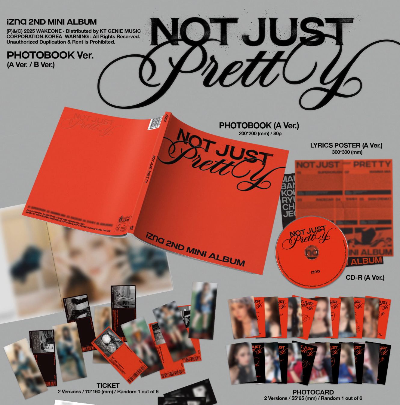 IZNA - NOT JUST PRETTY (PHOTOBOOK VER.) Nolae