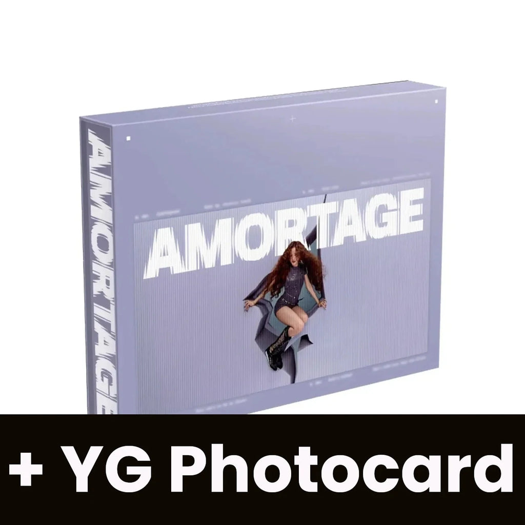 JISOO (BLACKPINK) - AMORTAGE (EXCLUSIVE EDITION) + YG Photocard
