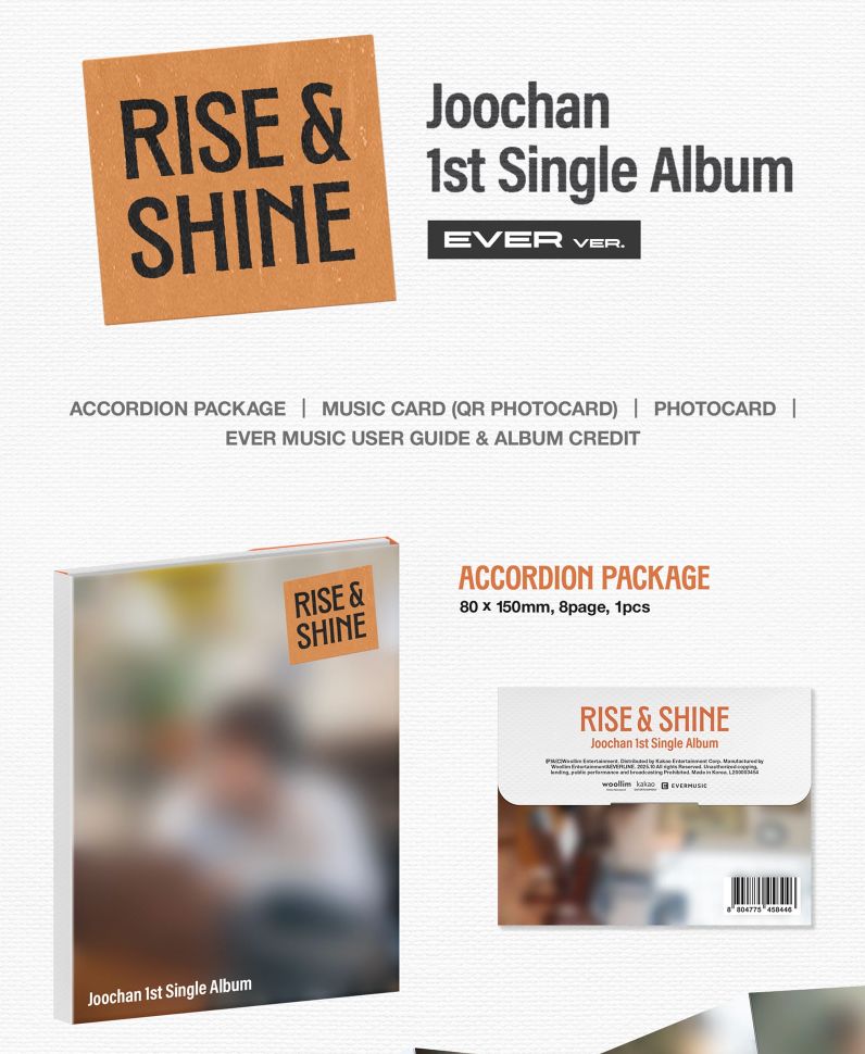 JOOCHAN - RISE & SHINE (EVER VER.) Nolae
