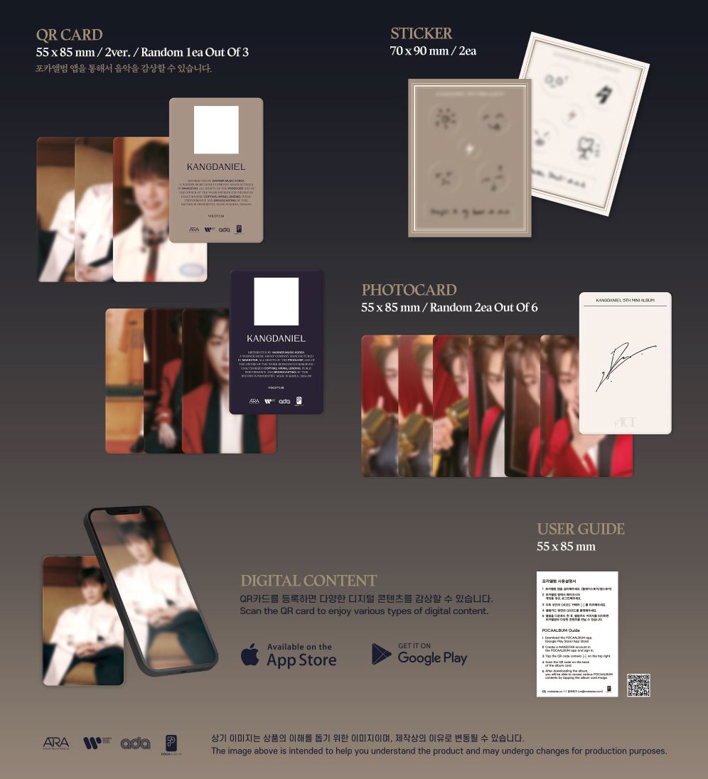 KANG DANIEL - ACT (POCA ALBUM VER.)