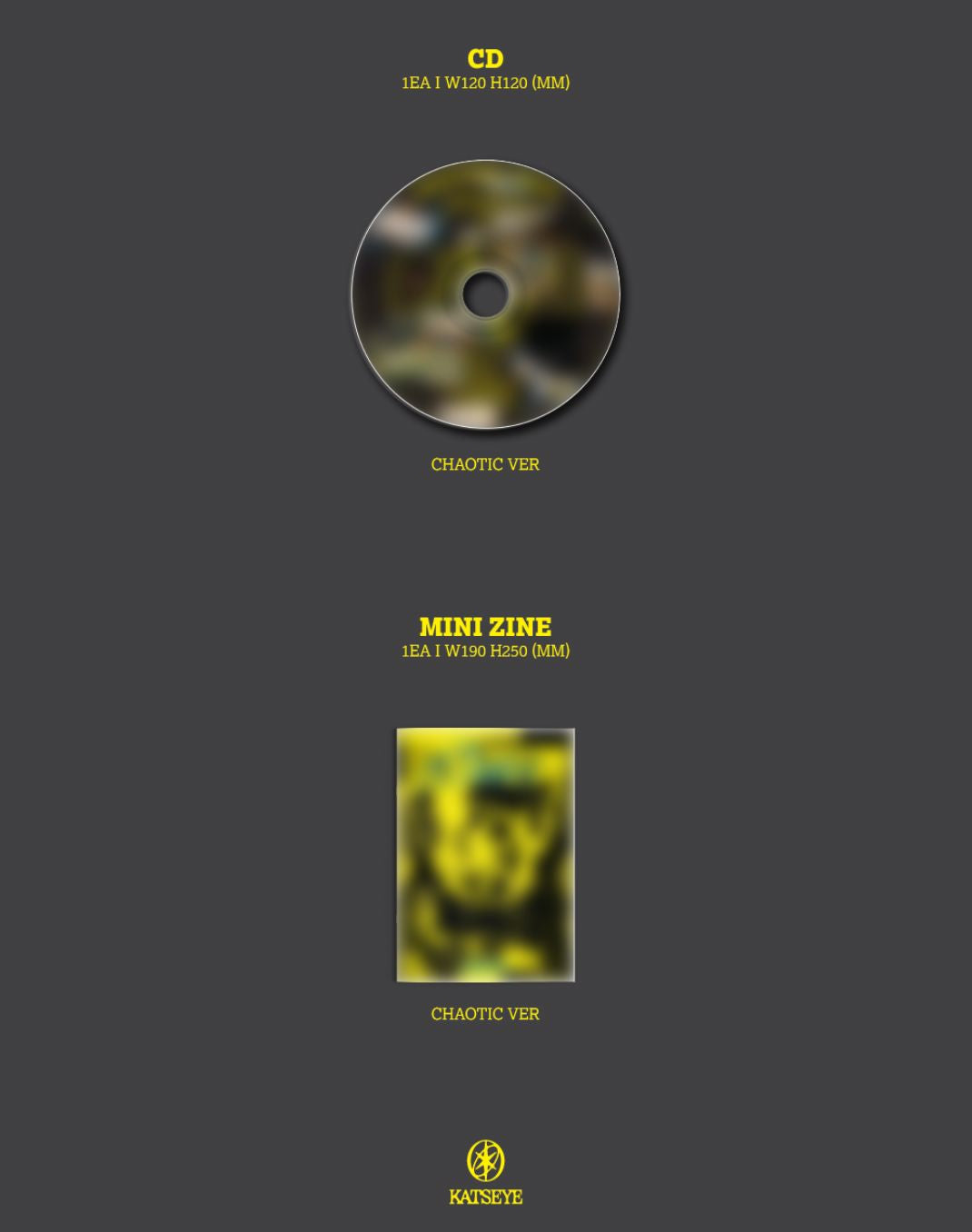 KATSEYE - BEAUTIFUL CHAOS + Soundwave Photocard Nolae