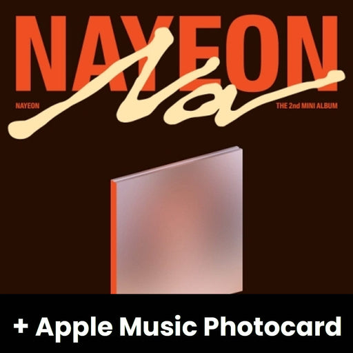 NAYEON (TWICE) - NA (THE 2ND MINI ALBUM) DIGIPACK VER. + Apple Music Photocard Nolae