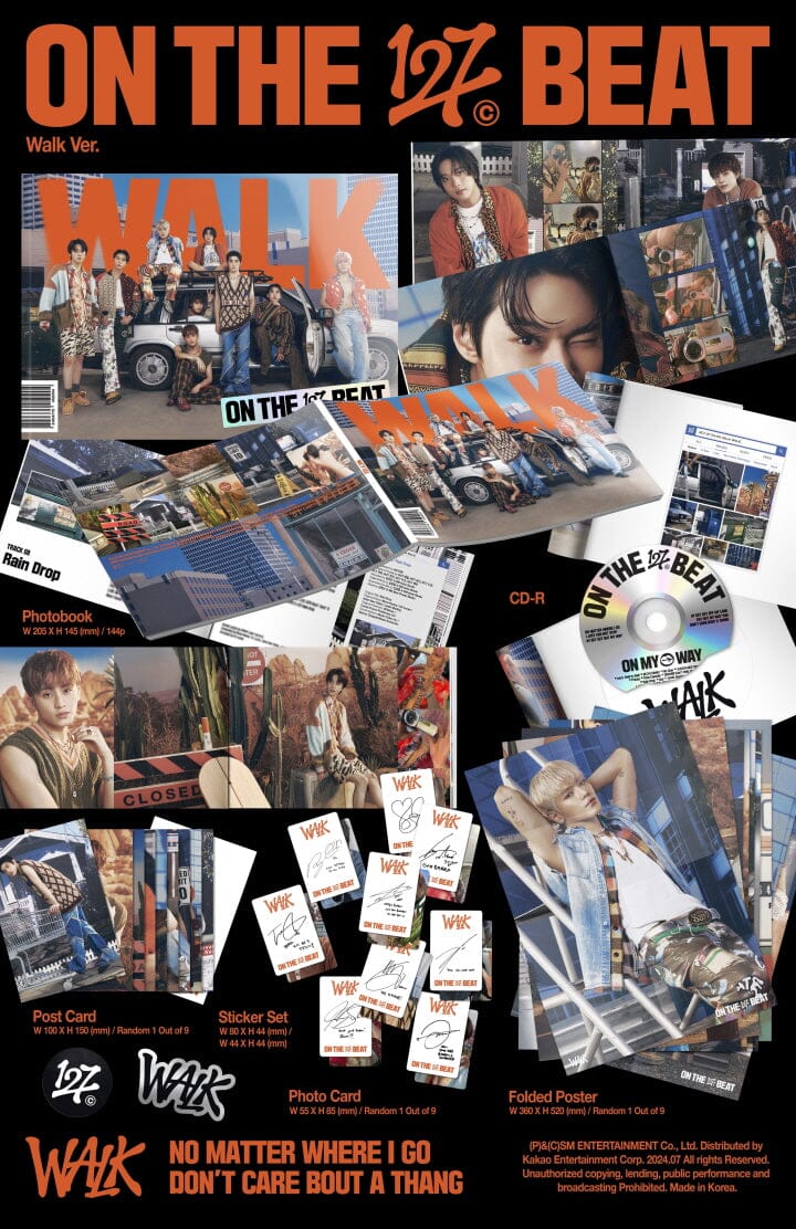 NCT 127 - WALK (THE 6TH ALBUM) WALK VER.