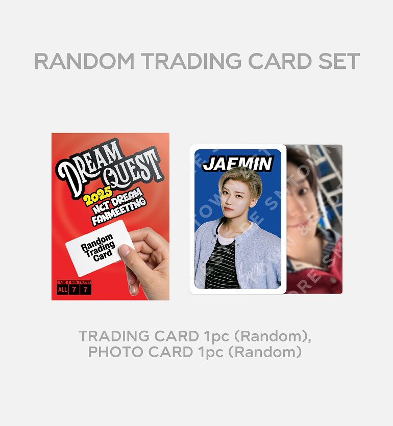 NCT DREAM - RANDOM TRADING CARD SET (FANMEETING 'DREAM QUEST' MD) Nolae