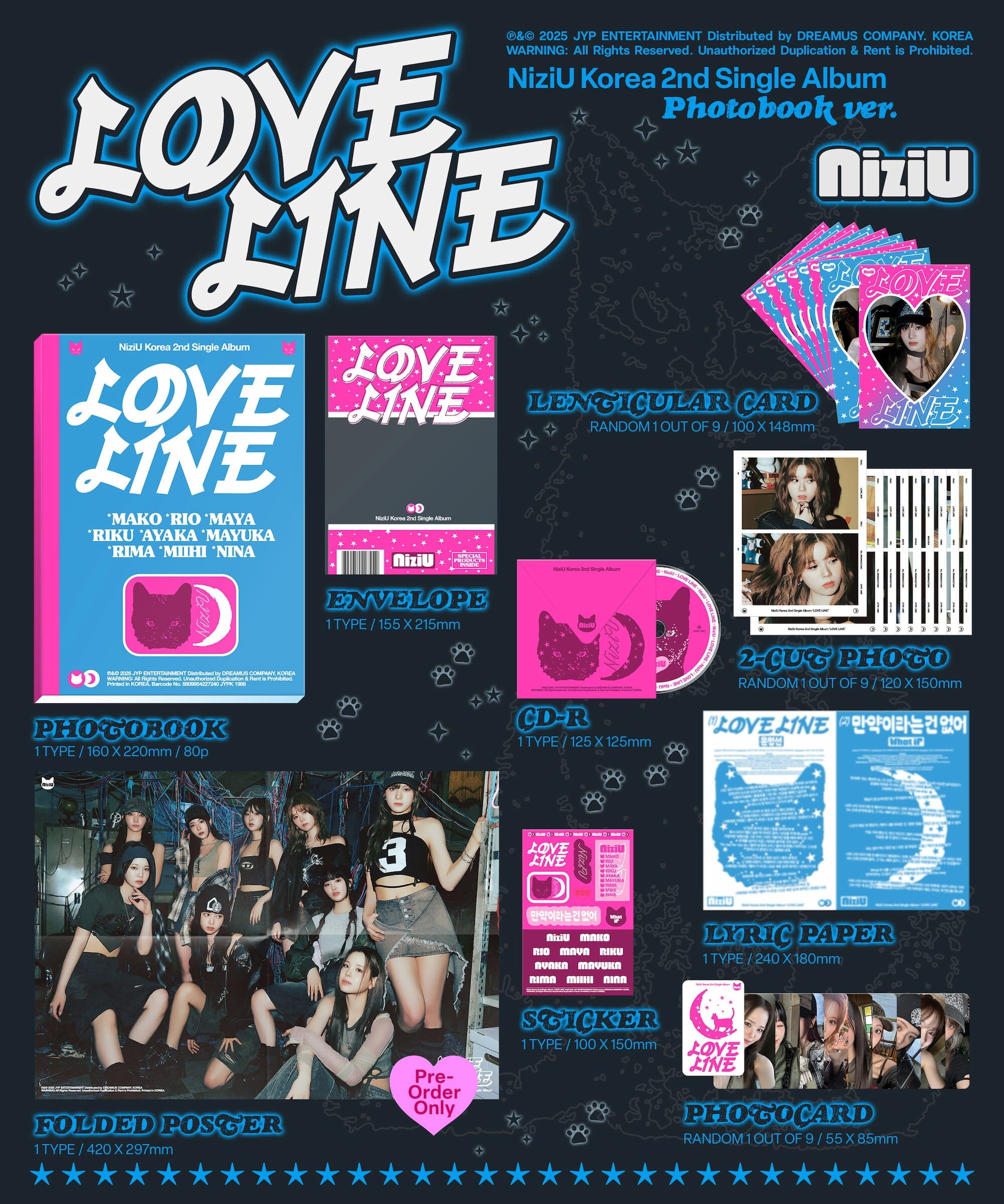 NIZIU - LOVE LINE (PHOTOBOOK VER.) Nolae