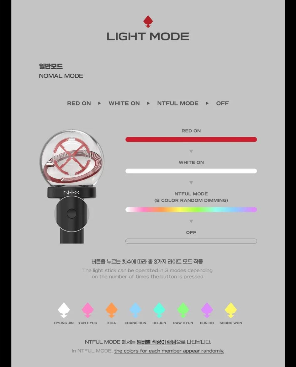 NTX - OFFICIAL LIGHT STICK Nolae