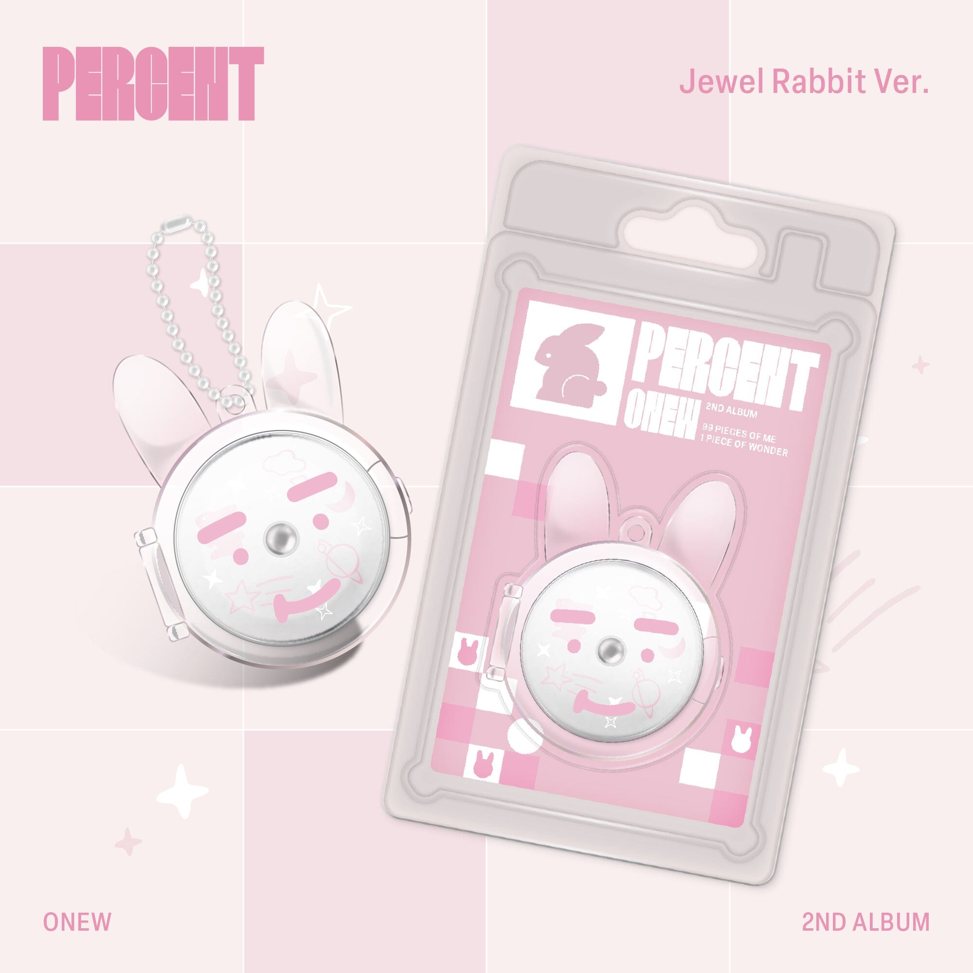 ONEW (SHINEE) - PERCENT (JEWEL RABBIT VER.) Nolae