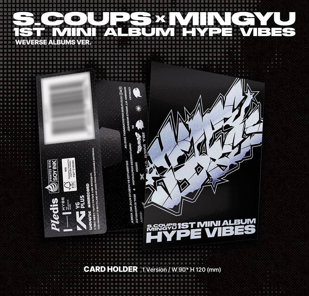 S.COUPS X MINGYU (SEVENTEEN) - HYPE VIBES (WEVERSE ALBUMS VER.) Nolae