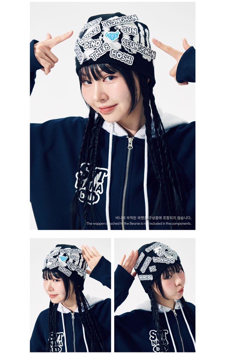 SEVENTEEN - BEANIE ('NANA BNB WITH SEVENTEEN' OFFICIAL MD) Nolae