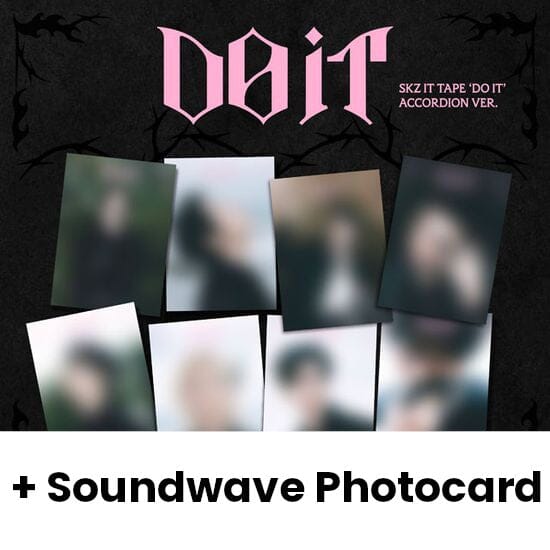 STRAY KIDS - DO IT (ACCORDION VER.) + Soundwave Photocard Nolae