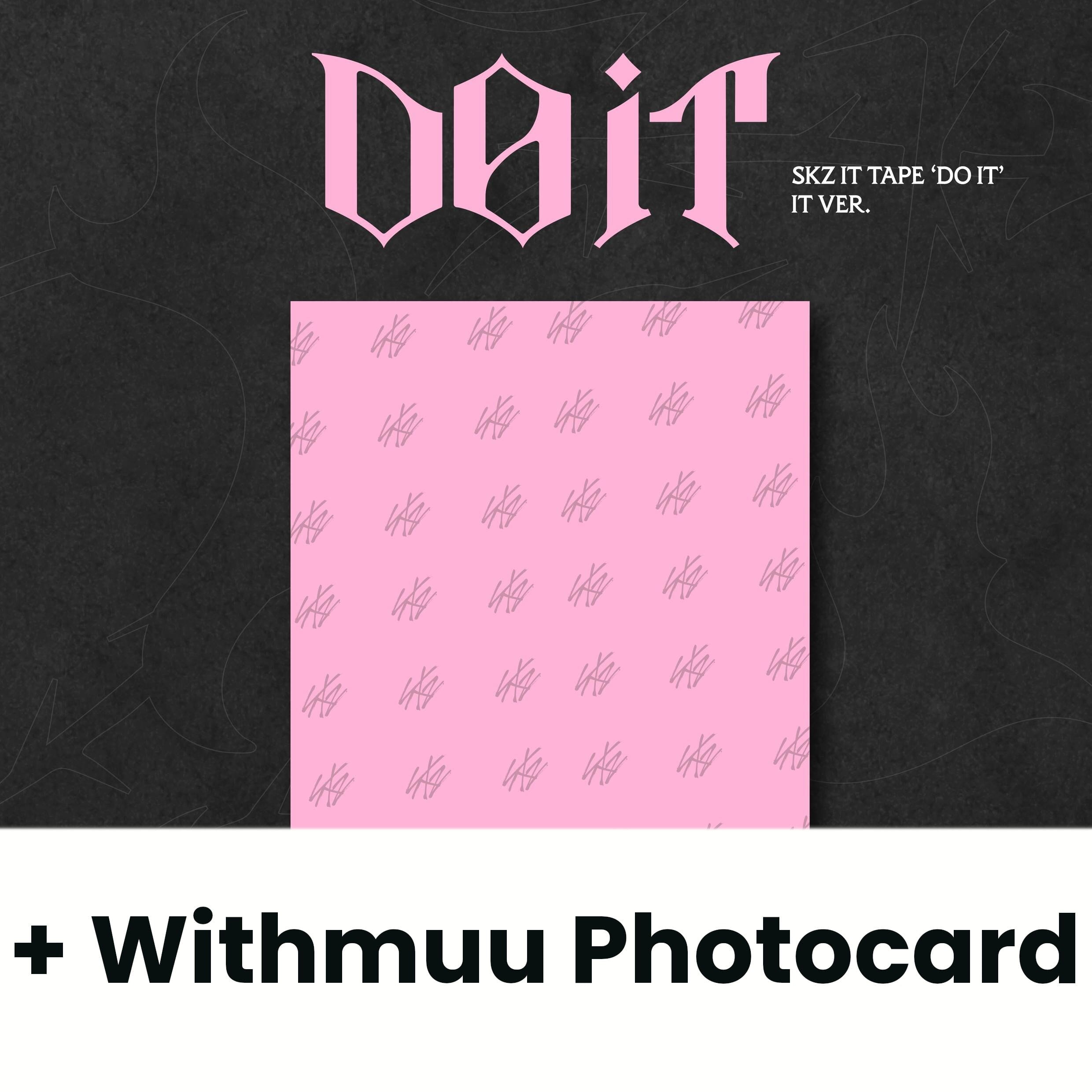 STRAY KIDS - DO IT (IT VER.) + Withmuu Photocard Nolae
