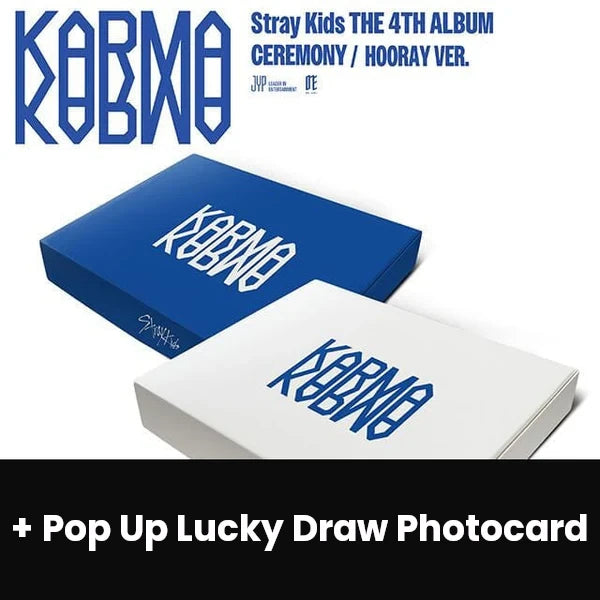 STRAY KIDS - KARMA + Pop Up Lucky Draw Soundwave Photocard