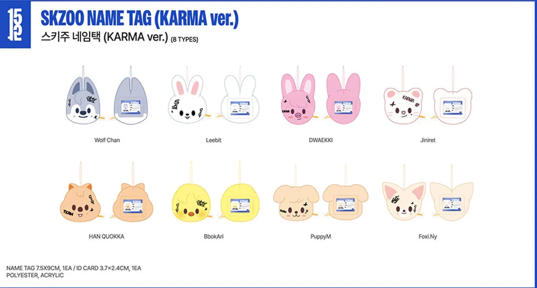 STRAY KIDS - KARMA POP UP STORE OFFICIAL MD Nolae