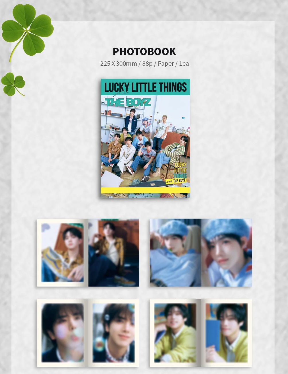 THE BOYZ - LUCKY LITTLE THINGS WITH THE BOYZ (PHOTOBOOK) Nolae