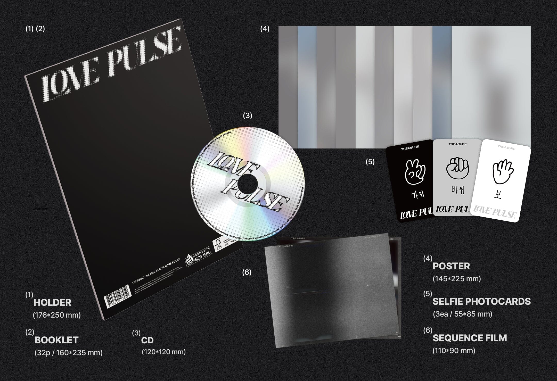 TREASURE - LOVE PULSE (SPORTY VER.) Nolae