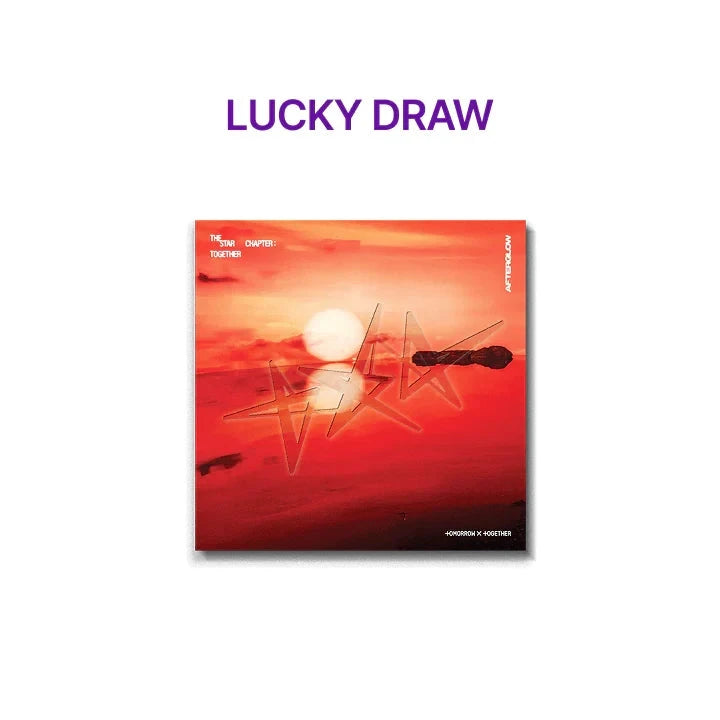 TXT - THE STAR CHAPTER: TOGETHER (AFTERGLOW VER.) + Weverse Lucky Draw Gift Nolae