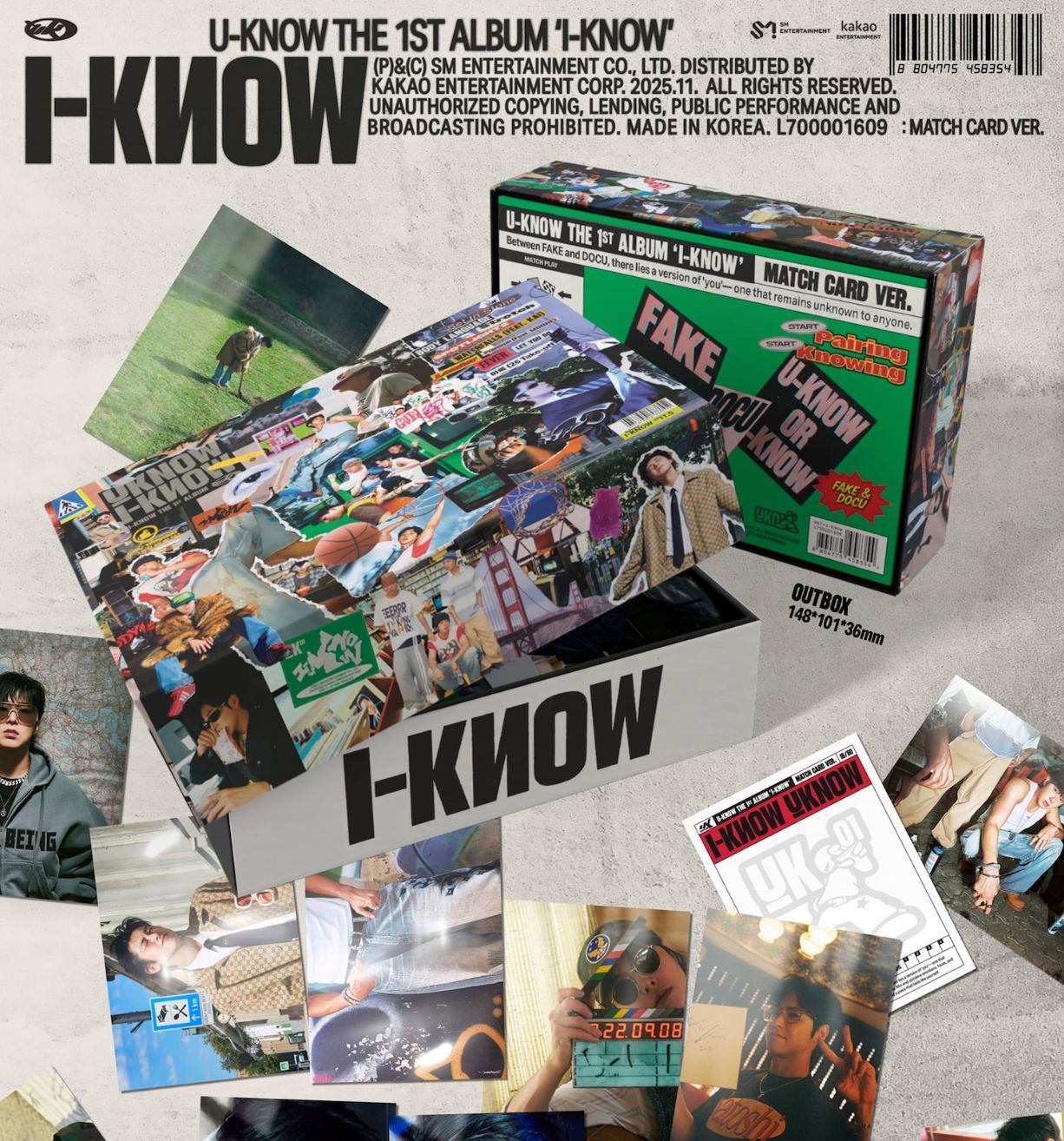 U-KNOW YUNHO (TVXQ!) - I-KNOW (SMART ALBUM) Nolae