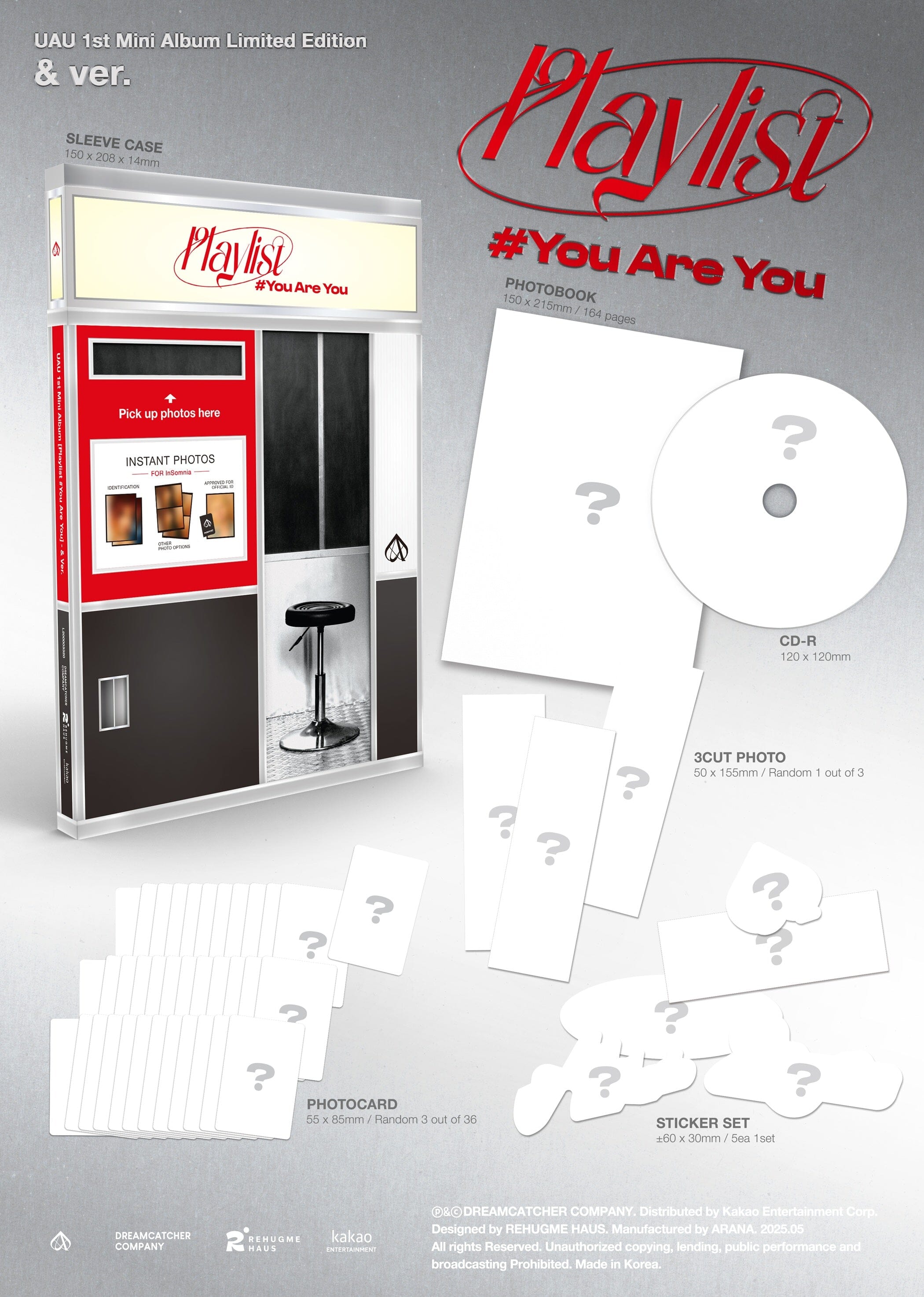 UAU (DREAMCATCHER) - PLAYLIST #YOU ARE YOU (LIMITED EDITION) Nolae