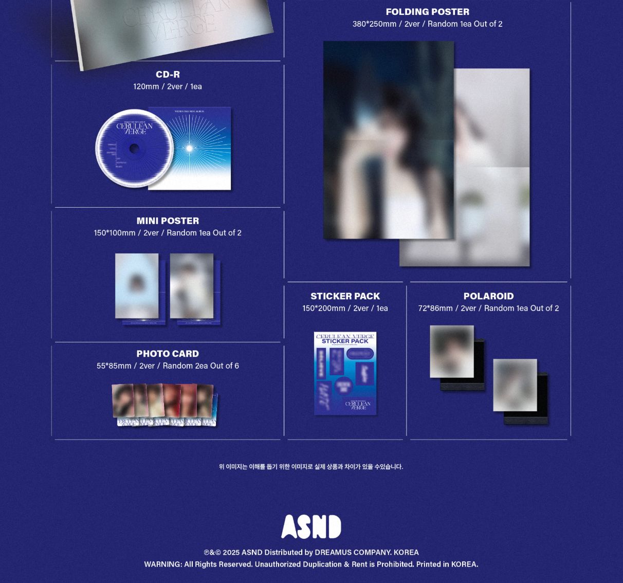 WENDY (RED VELVET) - CERULEAN VERGE (PHOTOBOOK VER.) Nolae