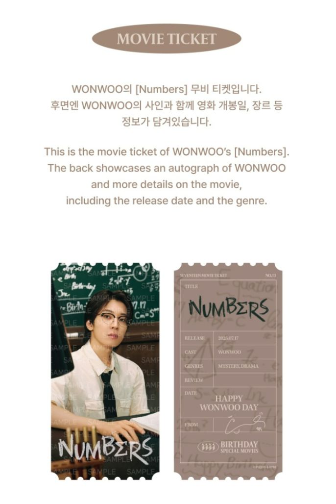 WONWOO (SEVENTEEN) - HAPPY WONWOO DAY BIRTHDAY BOX VER.4 Nolae