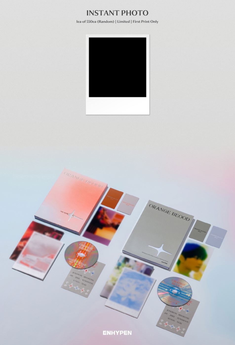 ENHYPEN - ORANGE BLOOD (5TH MINI ALBUM) STANDARD VER.